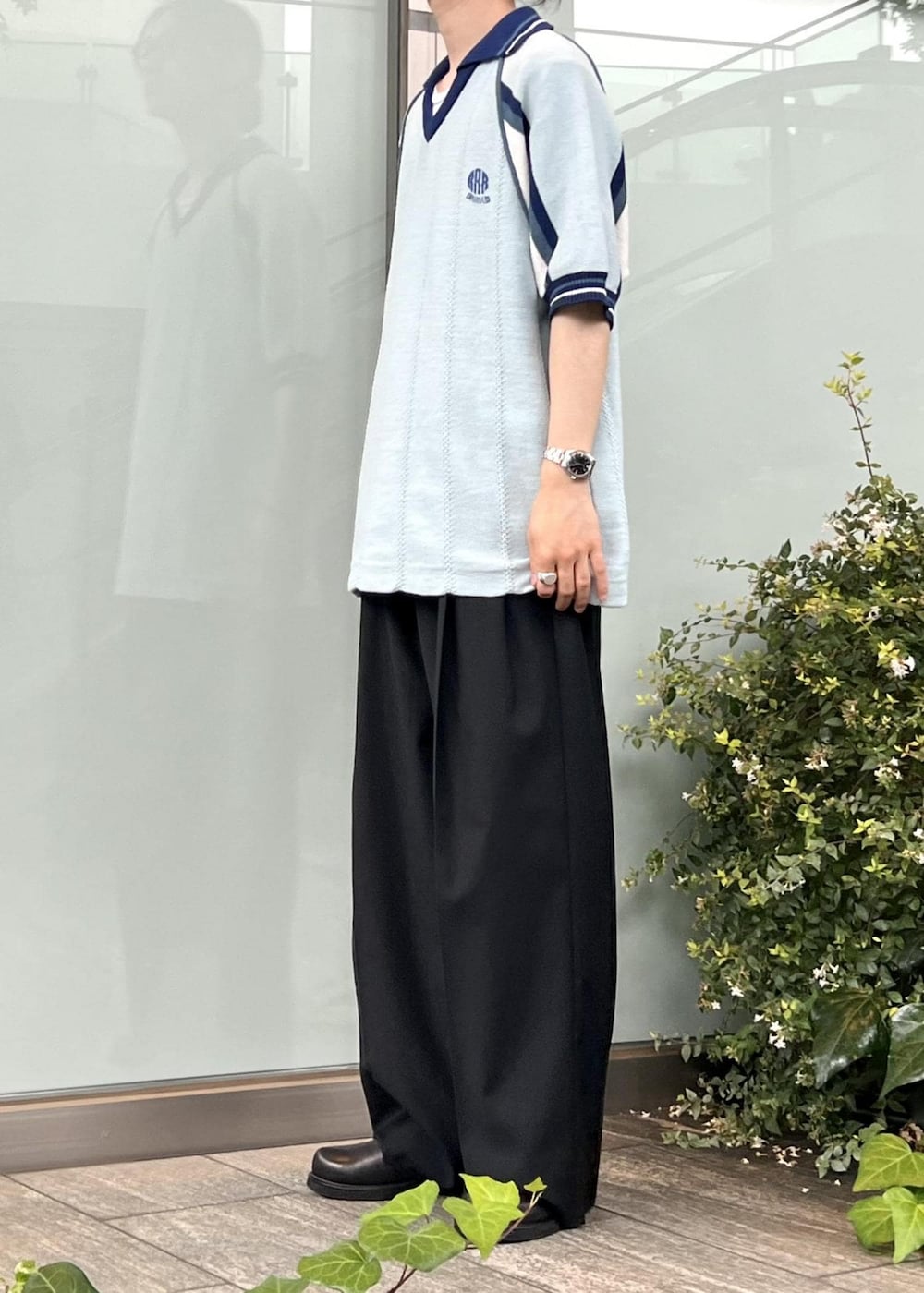 「rice nine ten、coda、ADAM ET ROPÉ、HOMME」｜kodai kanomataさん（メンズ・172cm）の夏コーディネートの2枚目の写真
