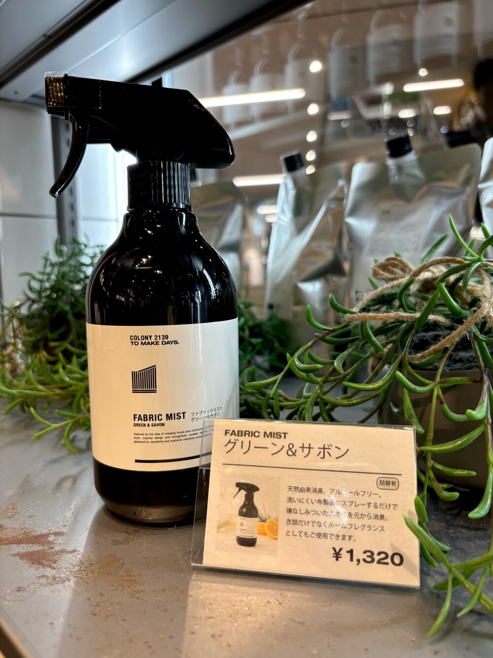 グリーン系のルームフレグランス/お香、グリーン系のルームフレグランス/お香、グリーン系のルームフレグランス/お香を着用したレディースの夏コーディネートの3枚目の写真