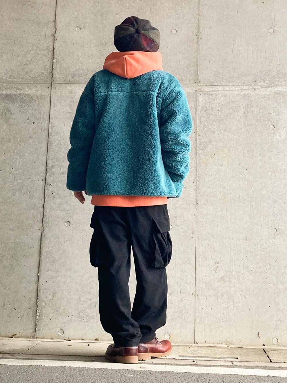 tanda1015🐼不定期投稿さんの「Timberland ティンバーランド YOUTH BASIC OX ユース ベーシック オックスフォード ABC-MART限定 *LIGHT BROWN（Timberland）」を使ったコーディネートの2枚目の写真