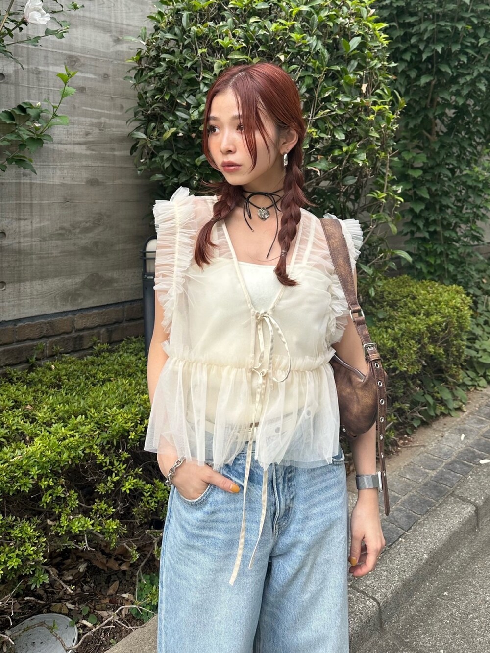 【SLY】新作パンツ SLY official(SLY official)｜SLYのデニムパンツを使った