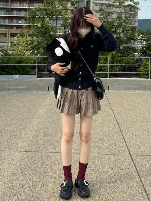 ラルフローレン ボレロ ガールズ 7才～16才)ミニ ケーブル コットン カーディガン