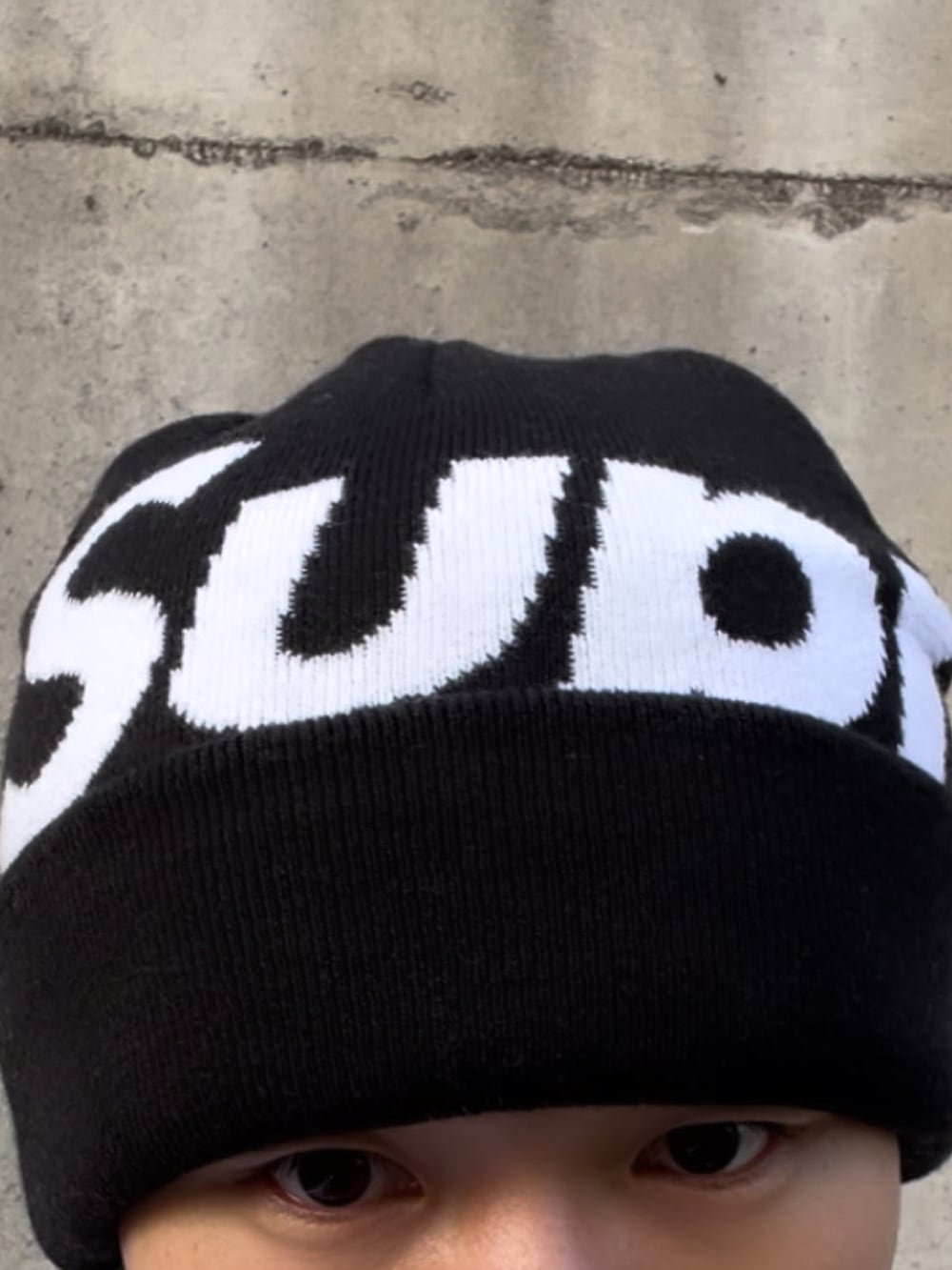 Supreme シュプリーム ビーニー / ビッグロゴ ニット ビーニー (Big