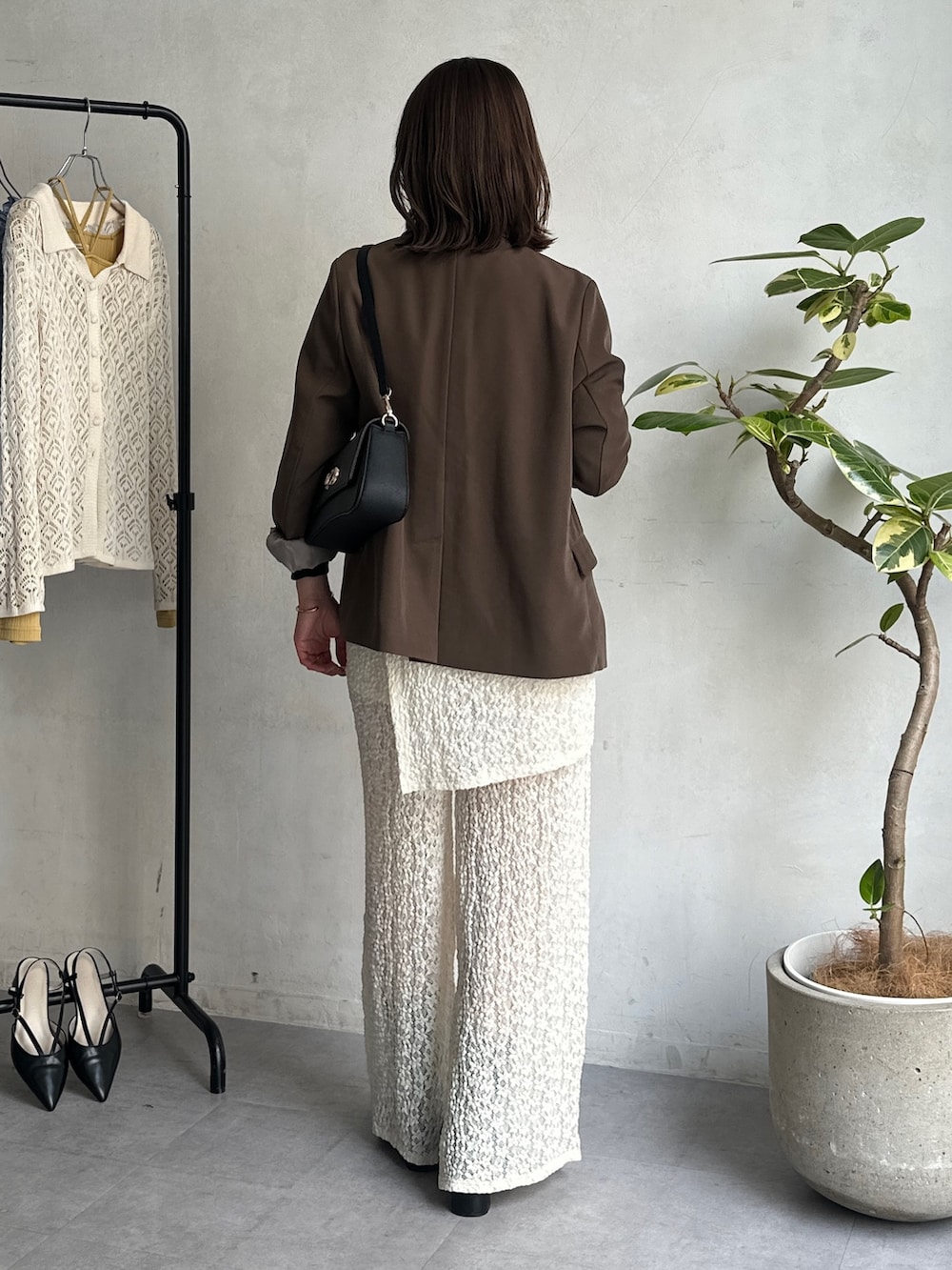 レディースの冬コーディネートの2枚目の写真