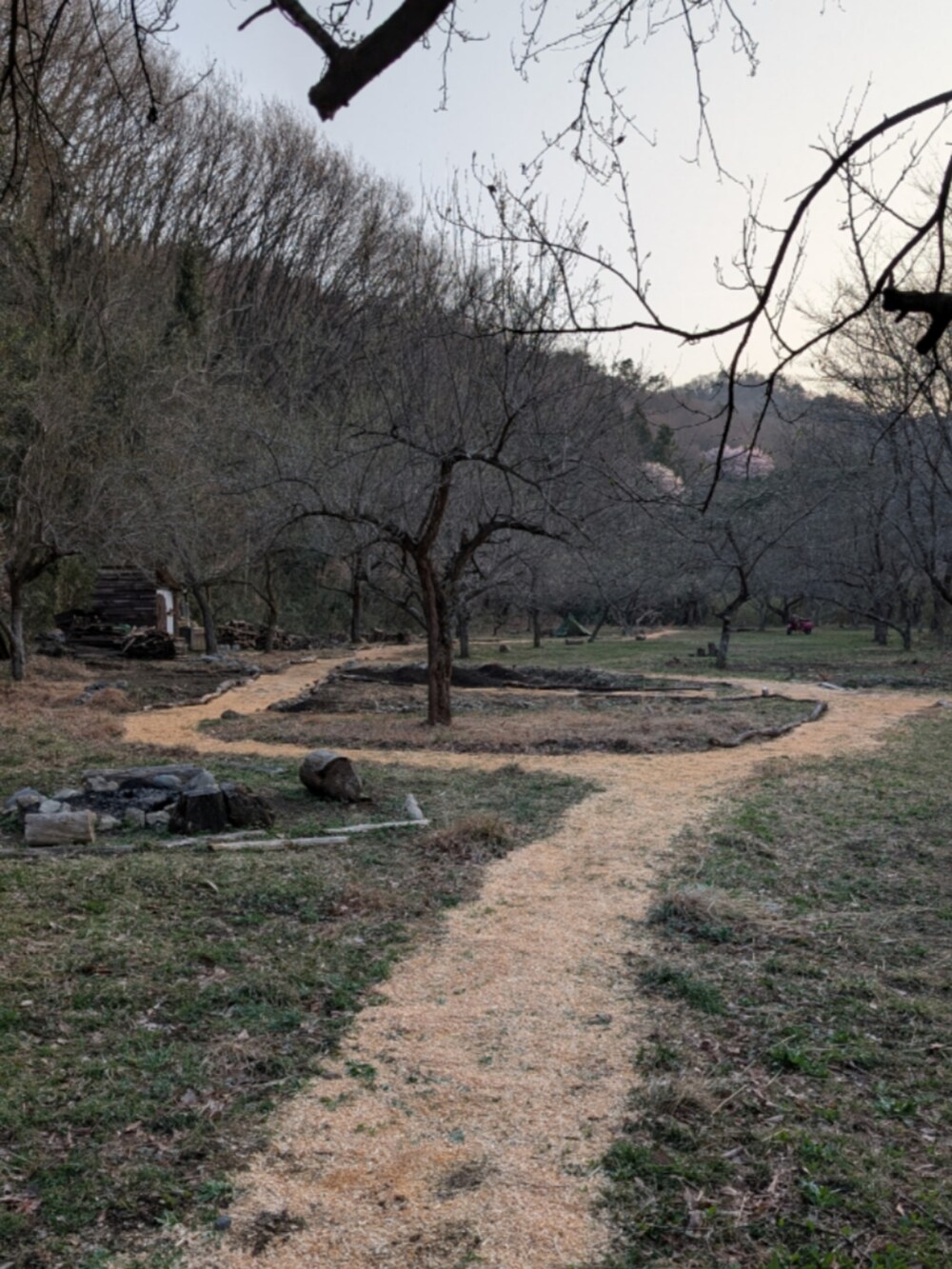 ベージュ系のブーツ、イエロー系のダウンジャケット/コート、ブラック系のその他パンツを着用したメンズの春コーディネートの2枚目の写真