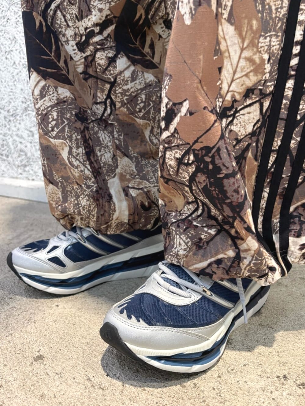 アディダス オリジナルス 迷彩柄 カーゴ ジップオフ パンツ、SST