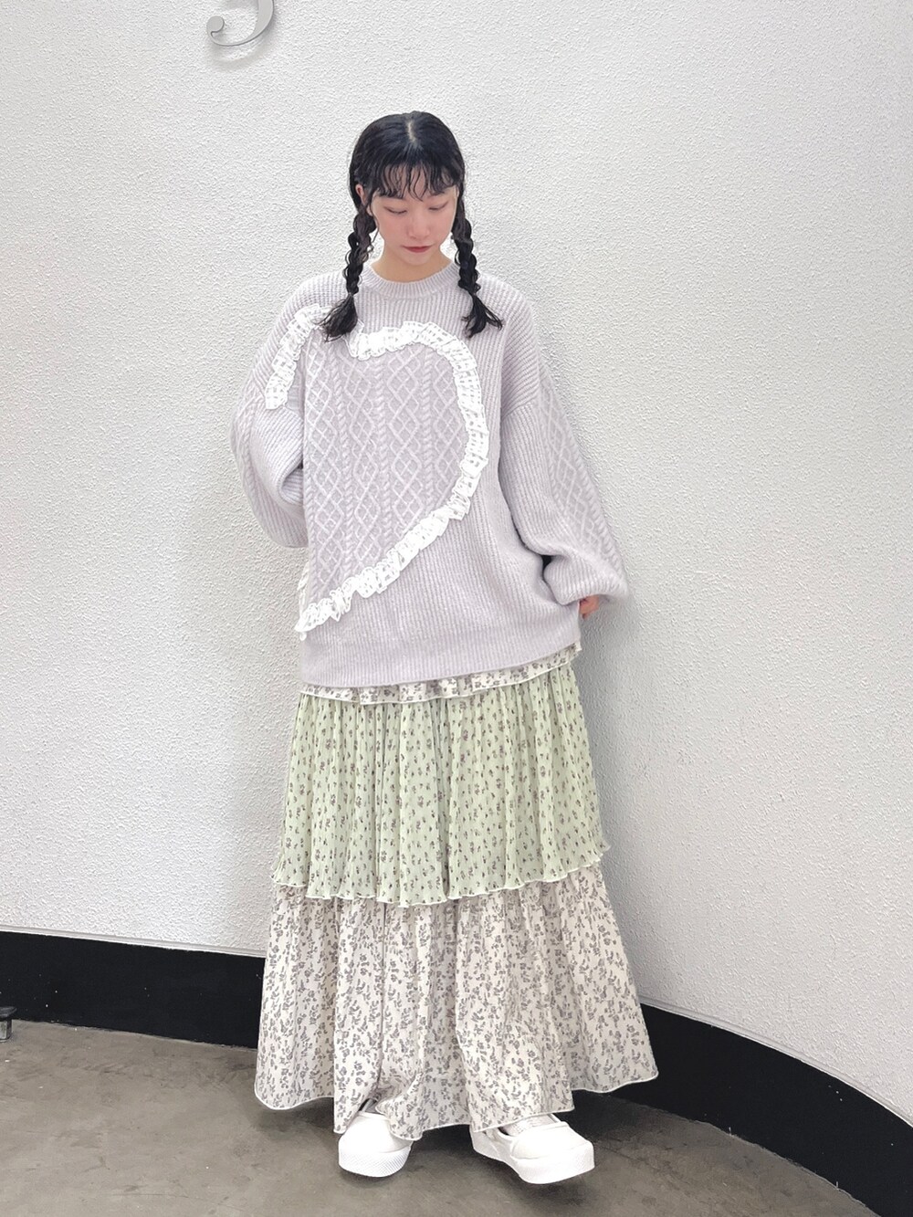 【タグ付き】merryjenny フリルフードフェイクファージャケット フリルカラーフェイクファージャケット[品番：MKSW0047079