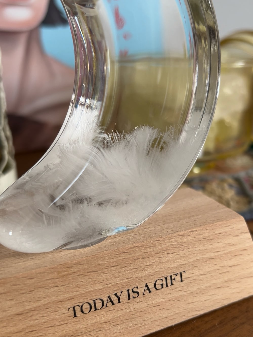 「インテリア、インテリア雑貨、月、ストームグラス、ピローミスト、ディフューザー、BIRTHDAY BAR」｜「BIRTHDAY BARのSTORM GLASS CLOUD ストームグラスクラウド ムーン 雲 月（インテリア雑貨、その他）」を使った、ちゃみまる🐶さん（レディース・146cm）の夏コーディネートの2枚目の写真
