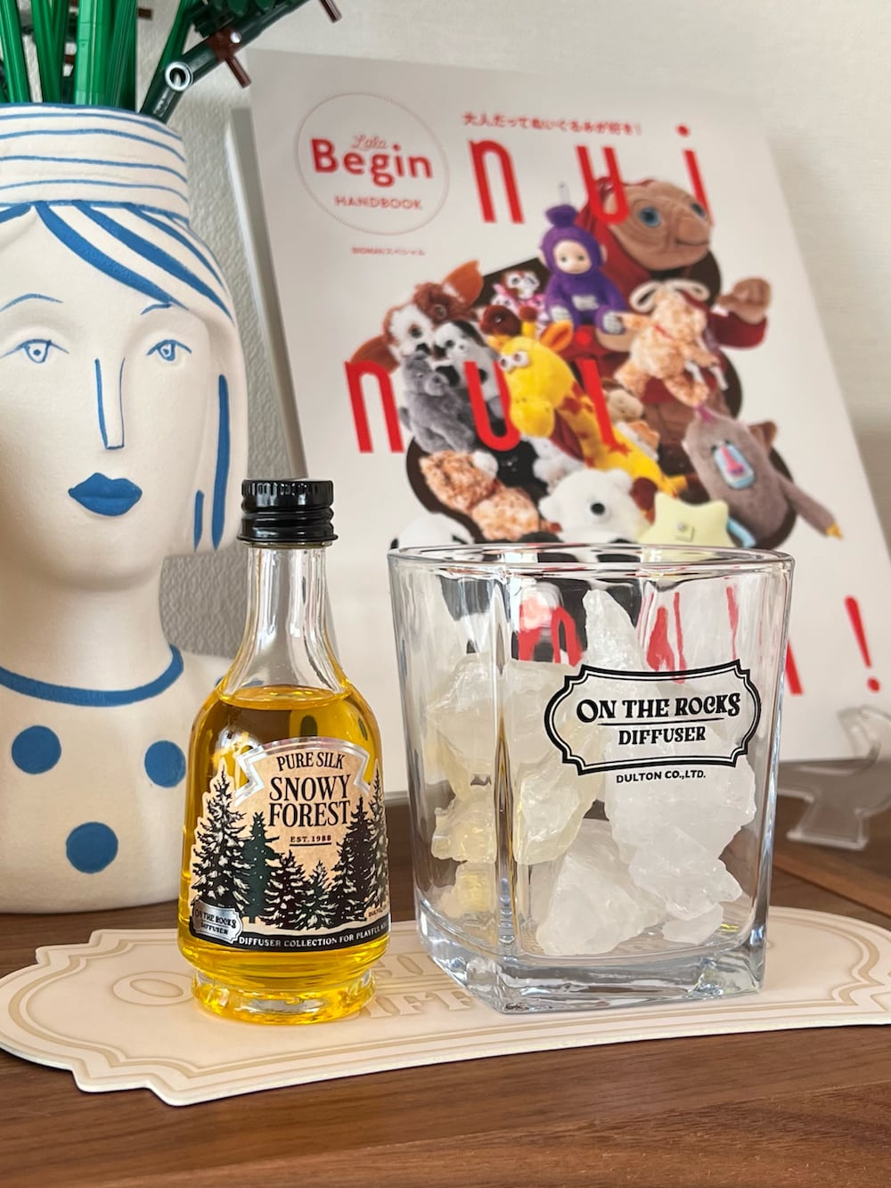 「ディフューザー、インテリア、インテリア雑貨、BIRTHDAY BAR」｜「BIRTHDAY BARのON THE ROCKS DIFFUSER（ルームフレグランス/お香、その他）」を使った、ちゃみまる🐶さん（レディース・146cm）の冬コーディネートの2枚目の写真