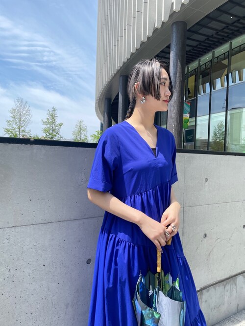 ティアードタイプライターワンピース TIERED TYPEWRITER OP