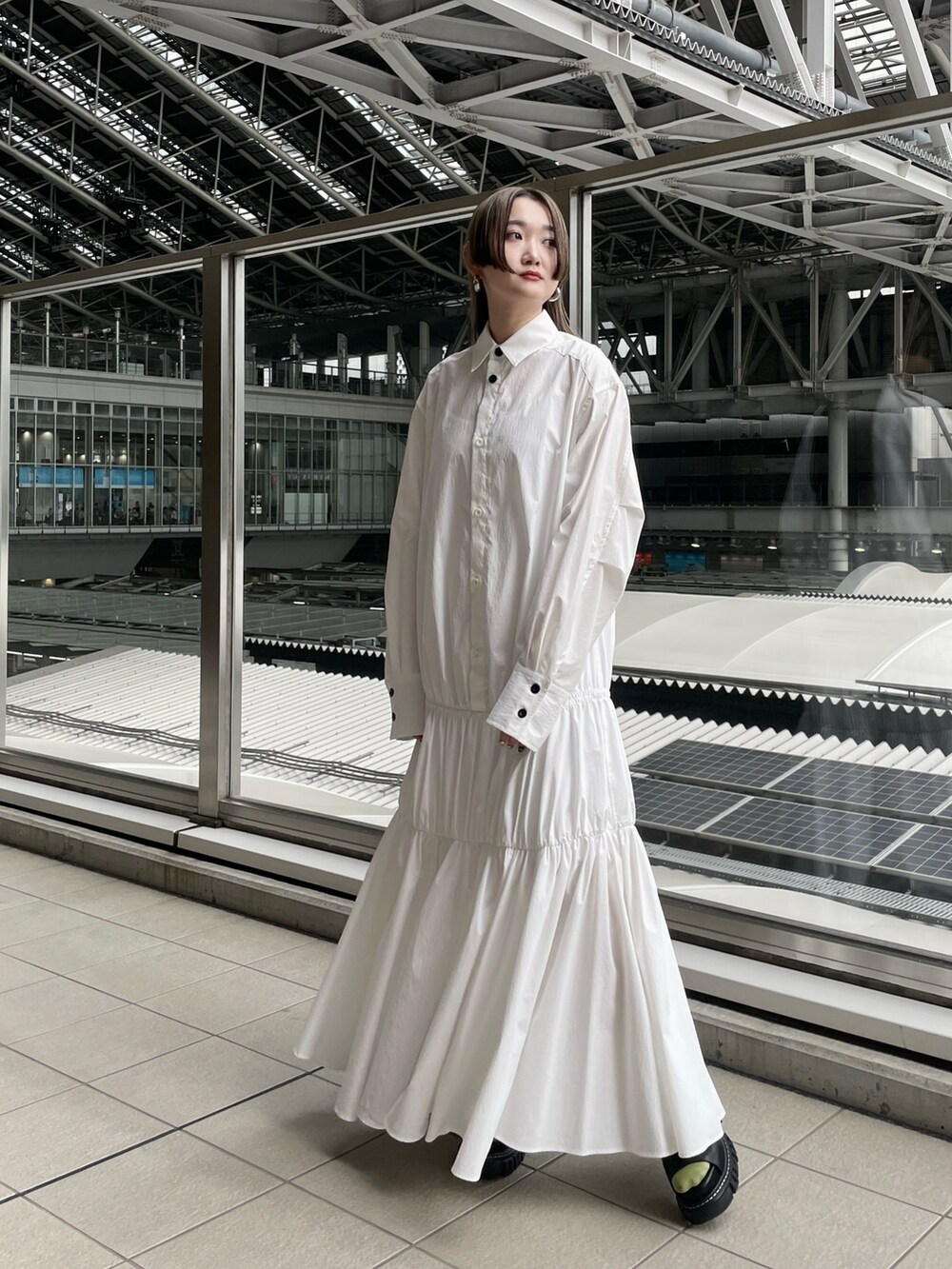 KANAE(UN3D．)｜UN3D.のテーラードジャケットを使ったコーディネート