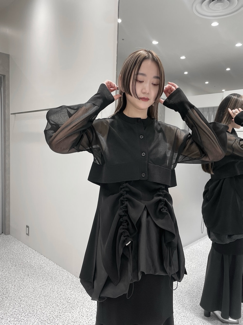 UN3D ボレロ KANAE(UN3D．)｜UN3D.のカーディガン/ボレロを使ったコーディネート - WEAR