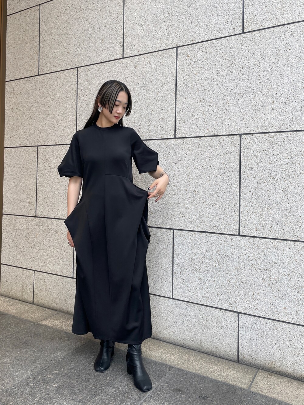 KANAE(UN3D．)｜UN3D.のワンピースを使ったコーディネート - WEAR