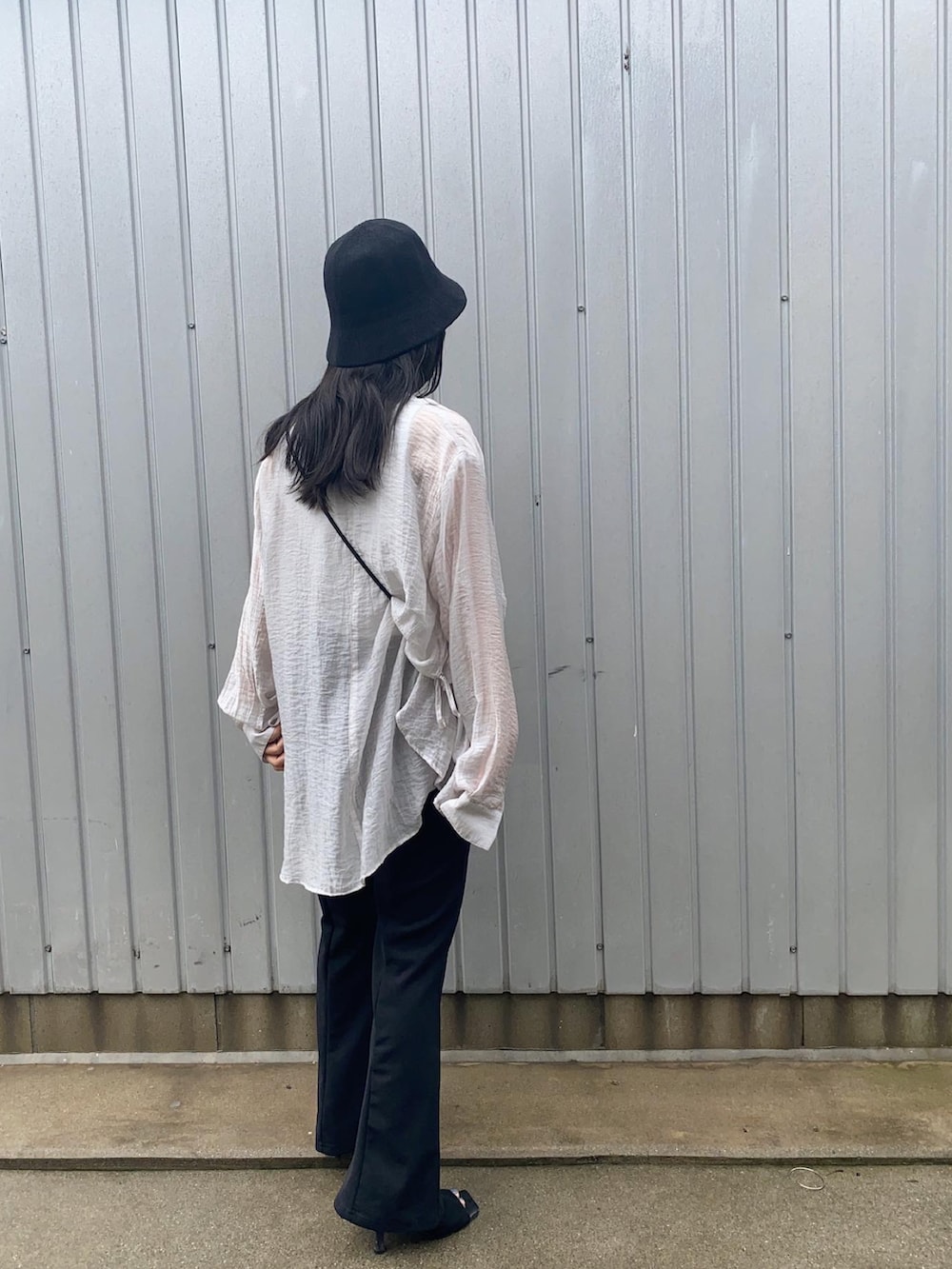 カラ ワイドブリム バケットハット  タキマキさんコーデ KOU SUEMATSU(Lui's/EX/store TOKYO)｜KIJIMA TAKAYUKIのハット