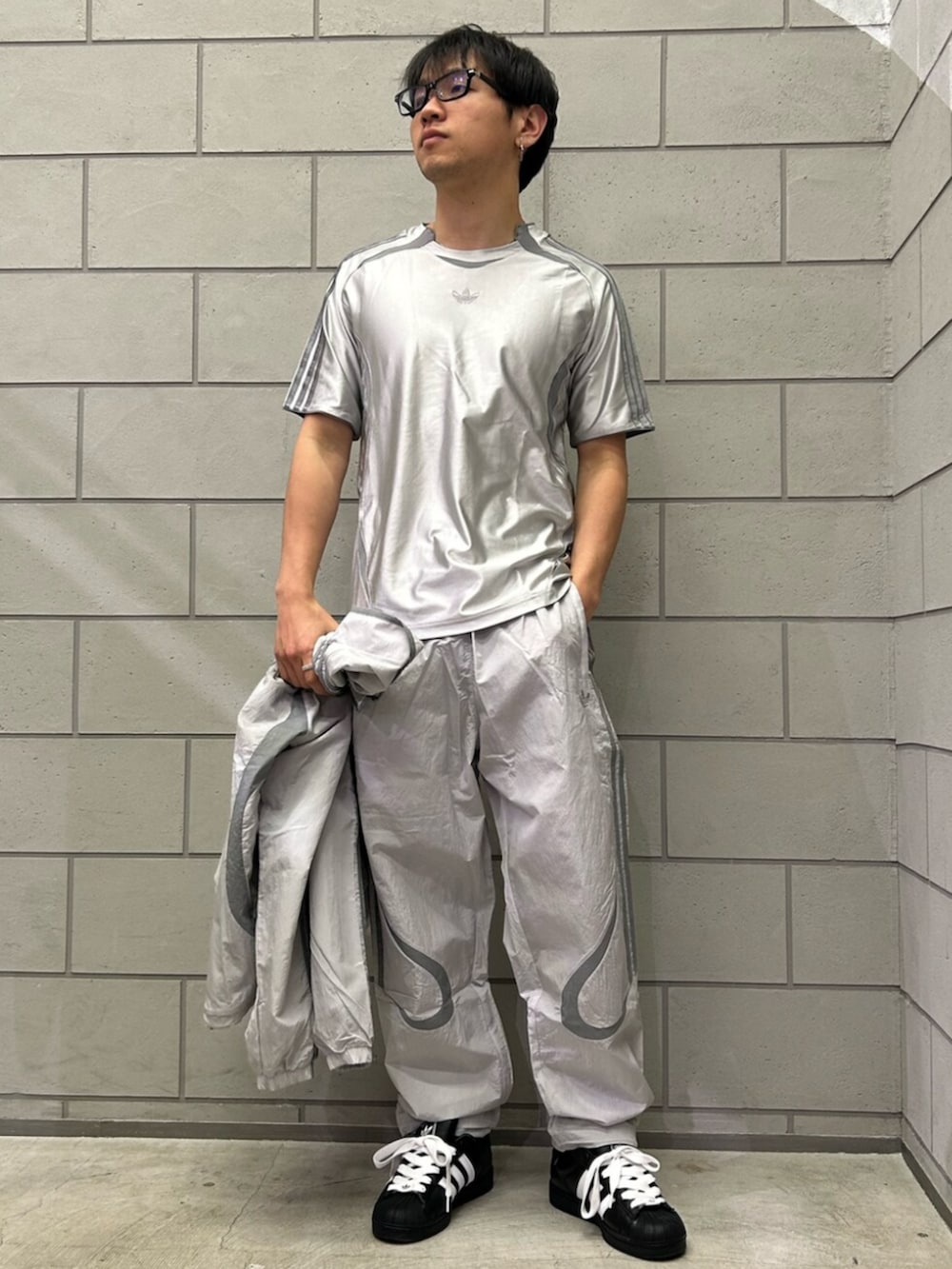 アディカラー 2000s ウーブントラックトップ、アディカラー