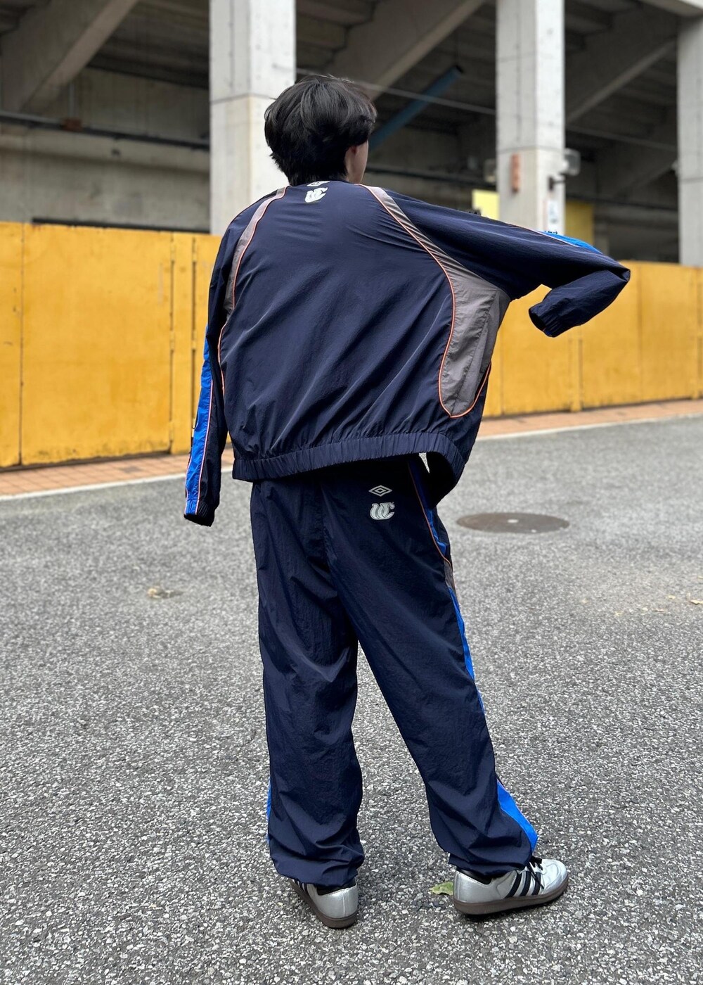 梅田サイファー ×UMBRO×JUNRED】セットアップ対応ナイロントラック