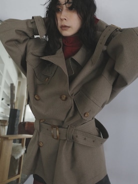 DADDY MIDI TRENCH COATを使った人気ファッションコーディネート - WEAR
