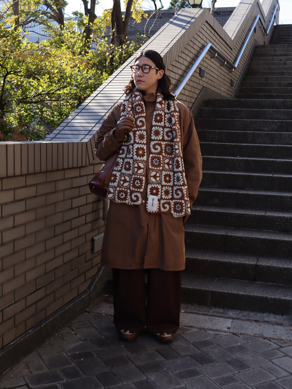 Story mfg.のマフラーを使った人気ファッションコーディネート - WEAR