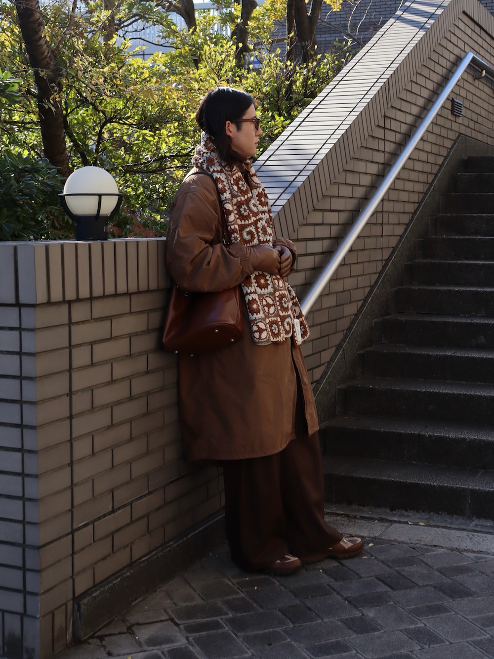 Story mfg.のマフラーを使った人気ファッションコーディネート - WEAR