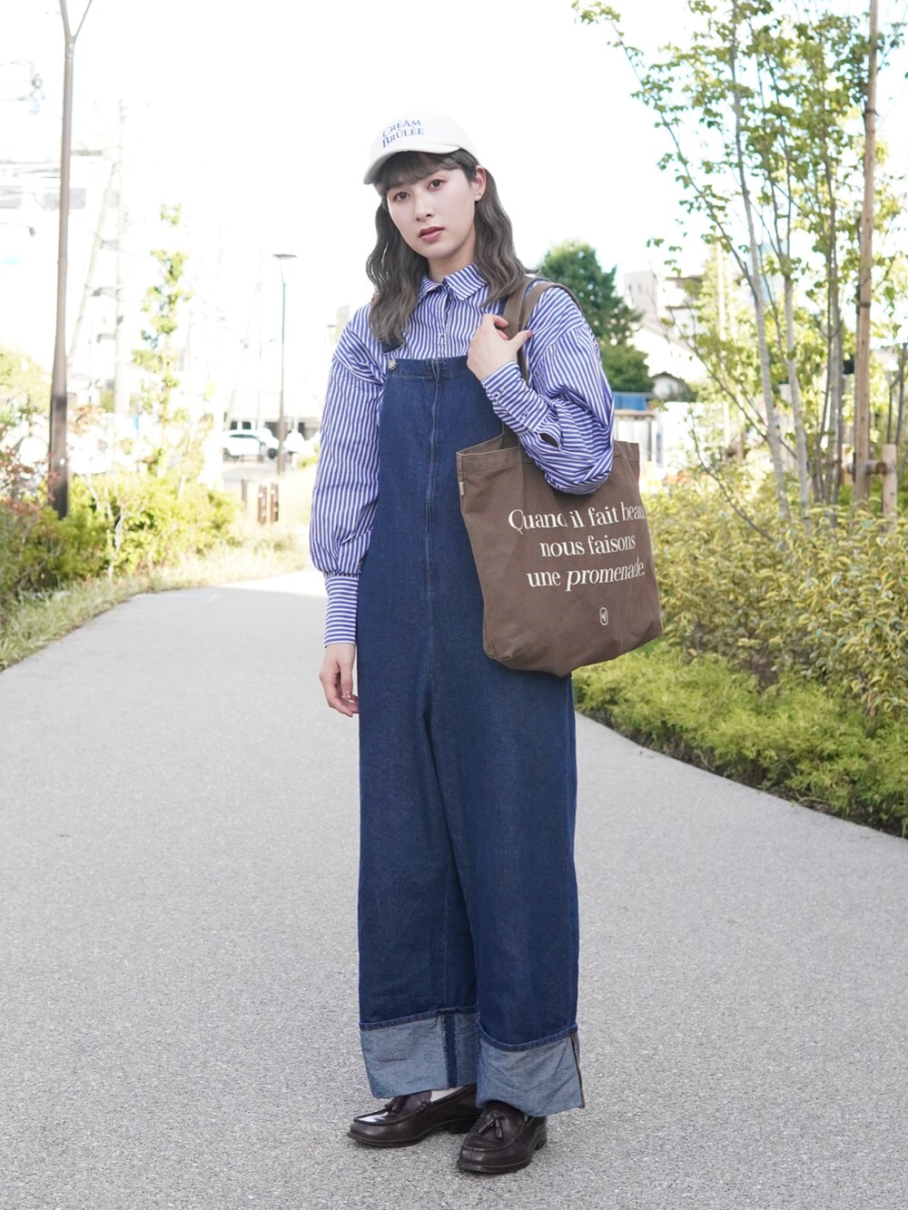 ハヤシ アンナ｜BONLECILLのサロペット/オーバーオールを使った 