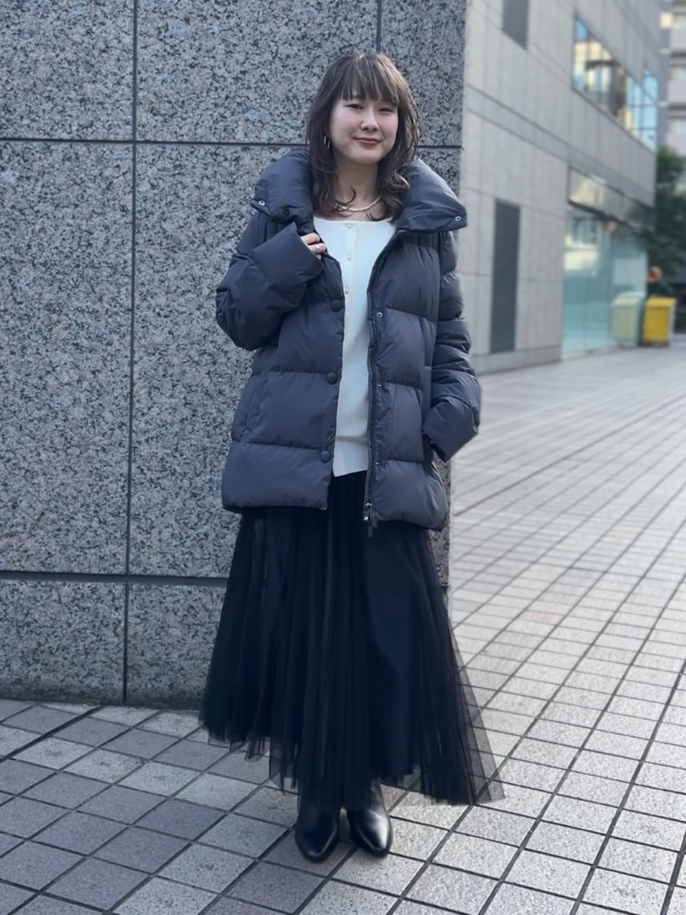 うっちー(Rouge vif la cle 本社スタッフ)｜Pyrenexのダウンジャケット