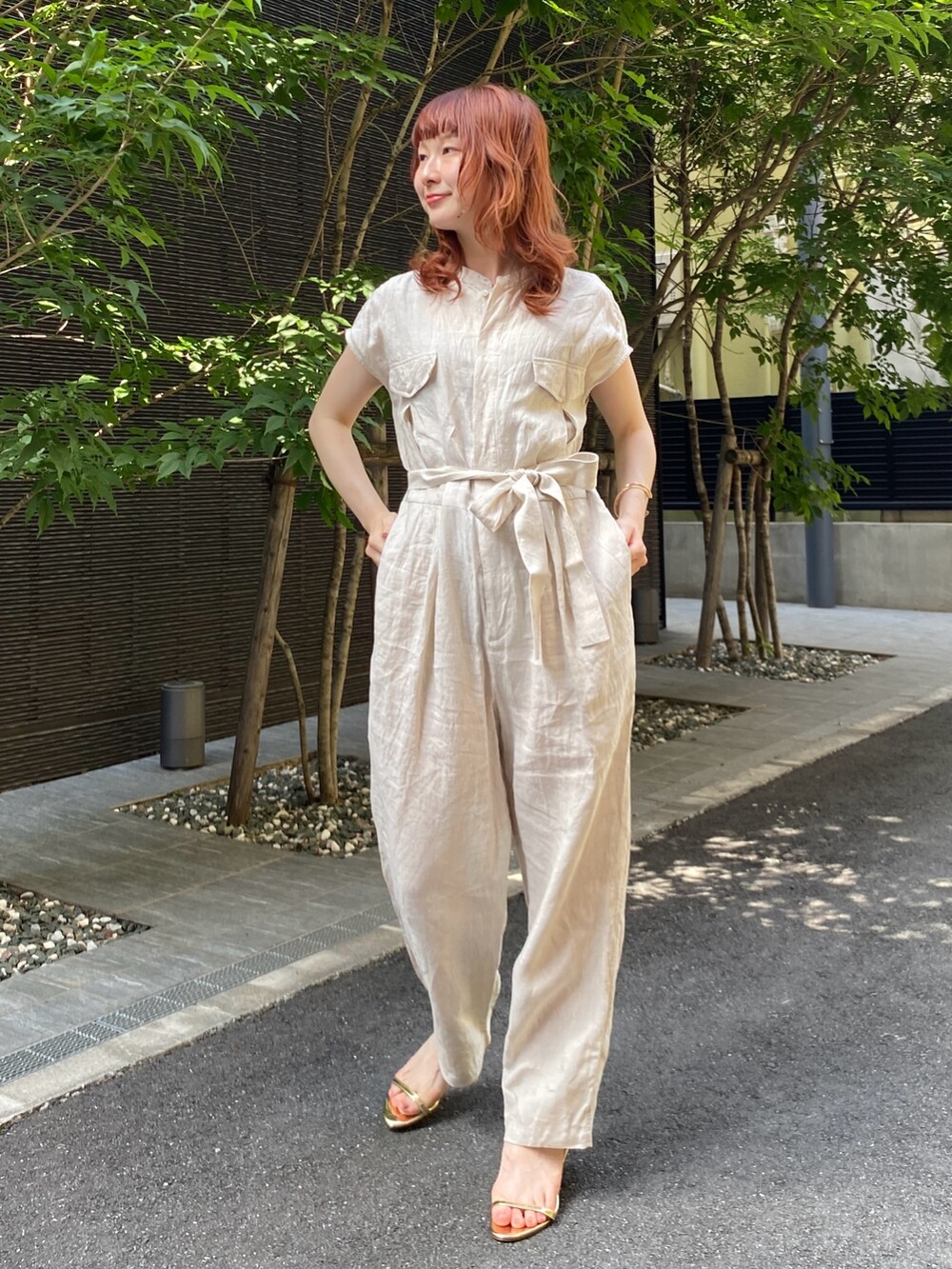 TICCAのオールインワン・サロペットを使った人気ファッション