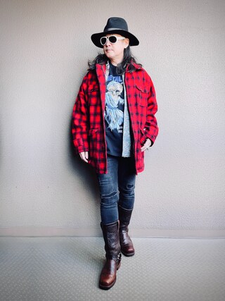 WOOLRICHのカバーオールを使った人気ファッションコーディネート - WEAR