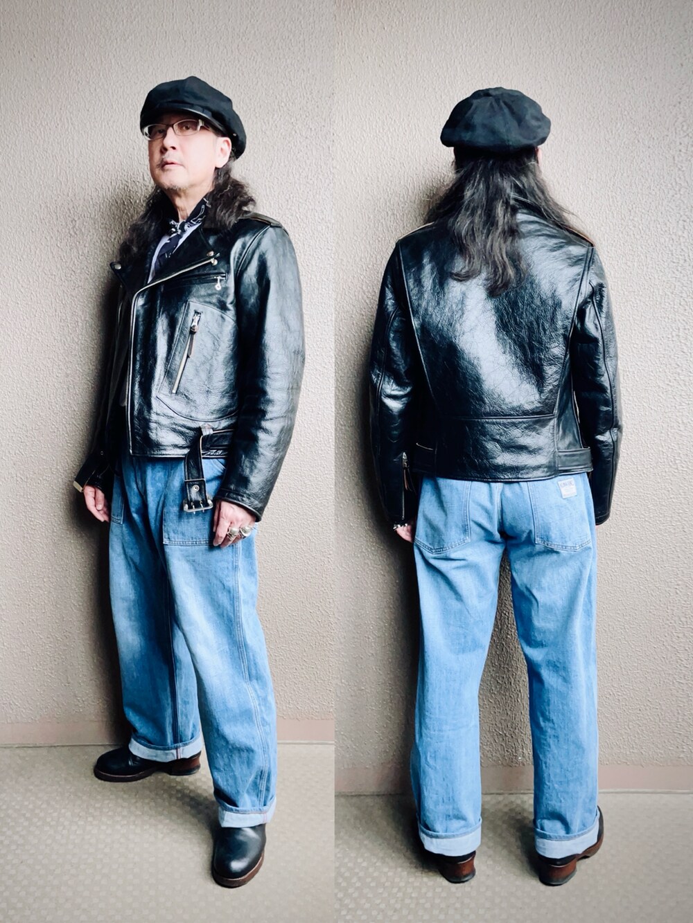 YasushiImanishi｜INDIAN MOTOCYCLEのライダースジャケットを使った