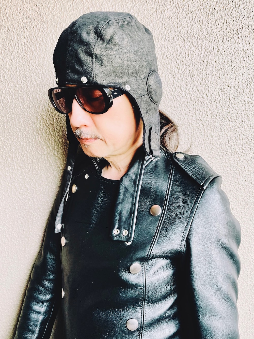 YasushiImanishi｜Surface to Airのライダースジャケットを使った