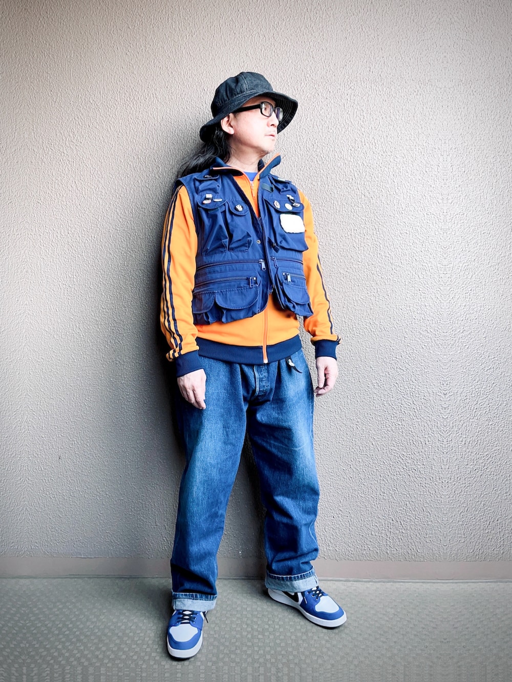 YasushiImanishiさんの「フィッシングベスト（MOUNTAIN RESEARCH）」を使ったコーディネートの5枚目の写真
