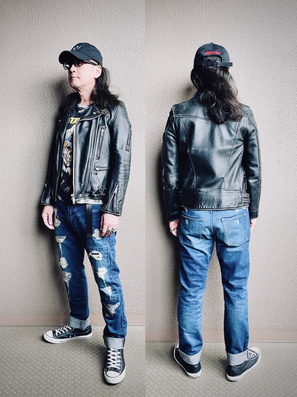 YasushiImanishi｜666のライダースジャケットを使った