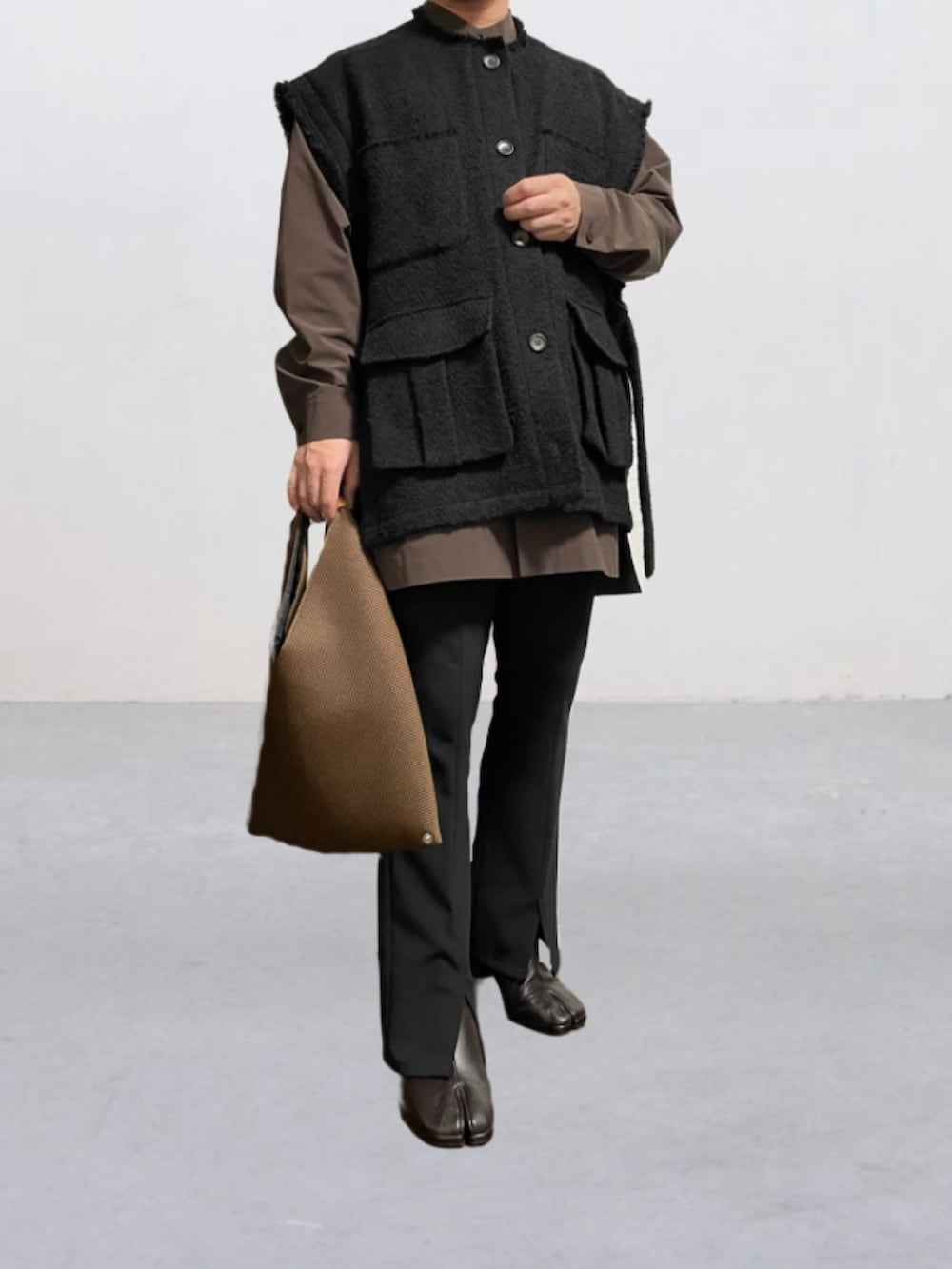 KEI｜HOMME PLISSE ISSEY MIYAKEのテーラードジャケットを使った 