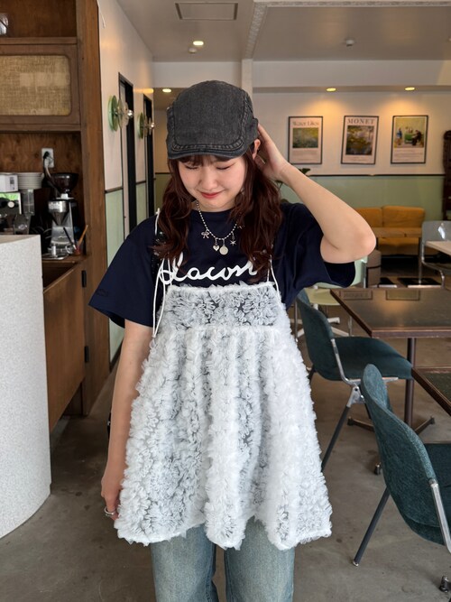 Bibiy.のキャミソールを使った人気ファッションコーディネート - WEAR