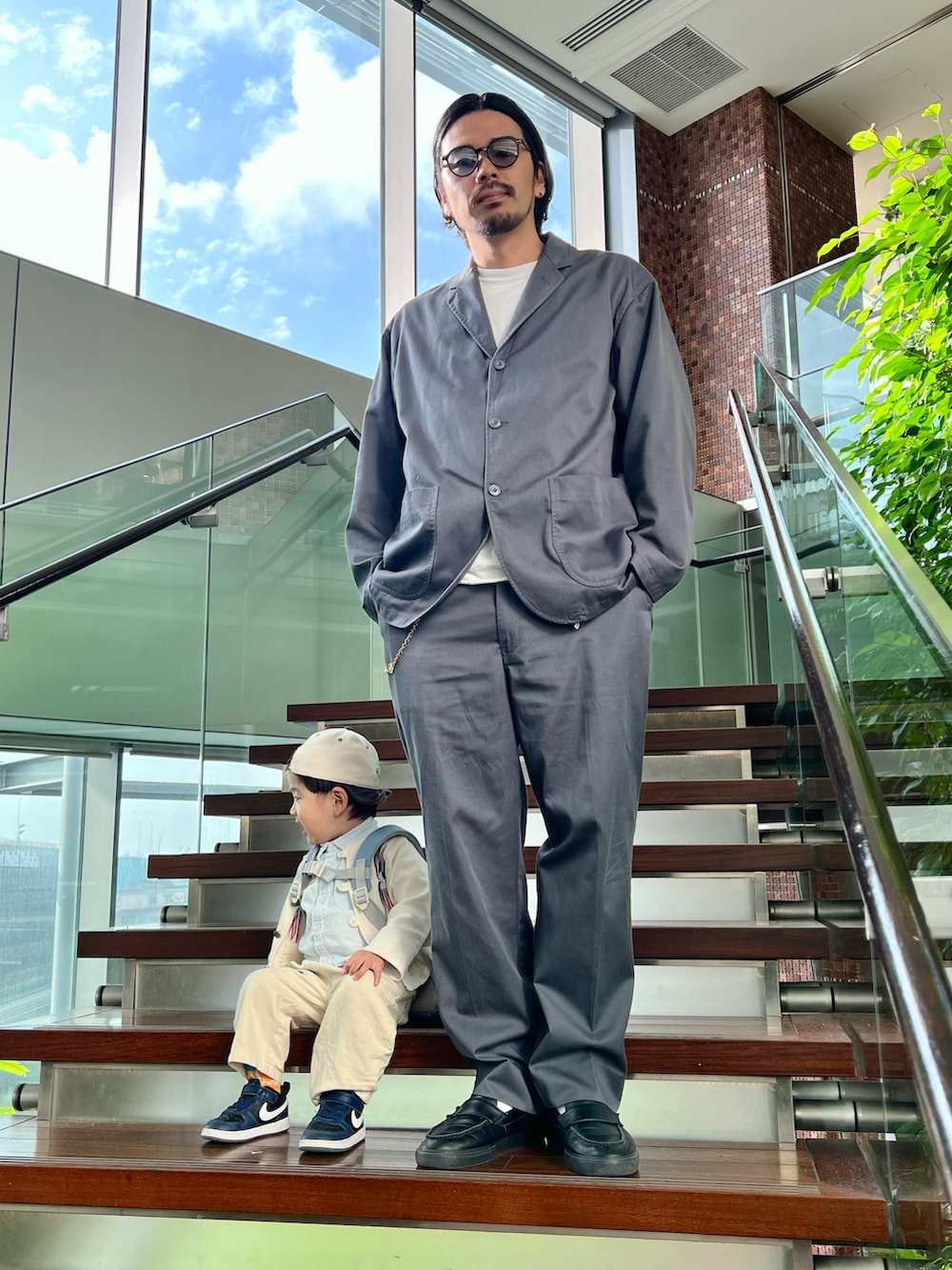 Dickiesのパンツ（グレー系）を使った人気ファッションコーディネート