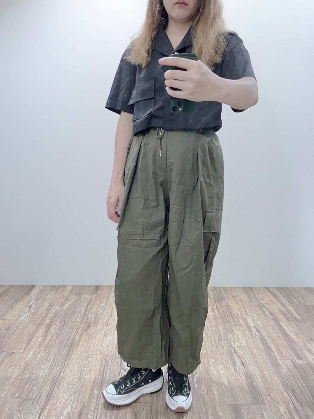 「NEW BALANCEの◆[ニューバランス]new balance ML850 SC スニーカー（スニーカー、ホワイト系）」を使った、迷Mir /。daily stylさん（レディース・162cm）の春コーディネートの2枚目の写真