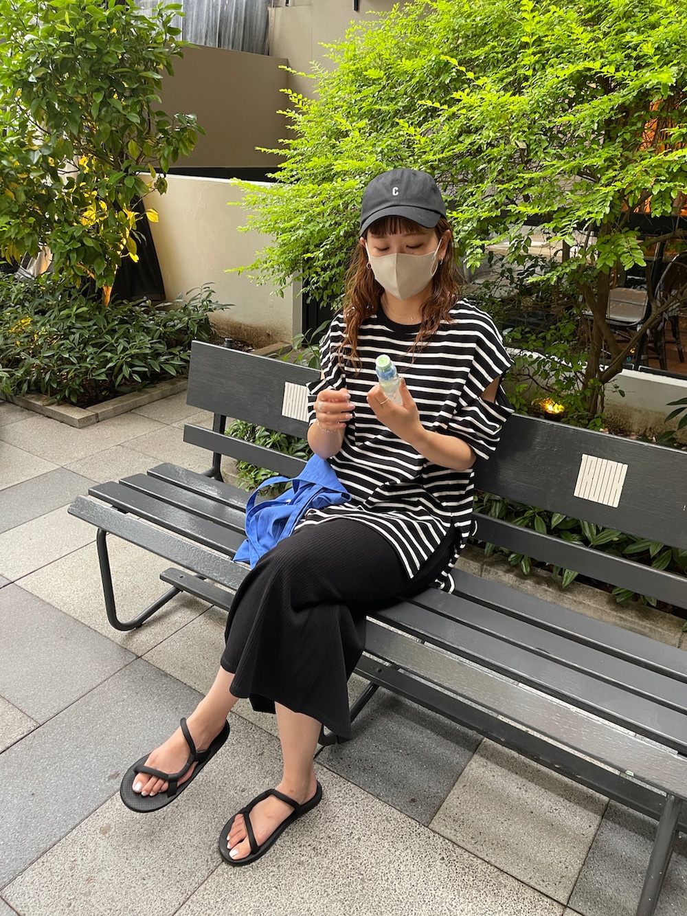 akariさんの「【mont-bell】ソックオンサンダル WOMEN（mont-bell）」を使ったコーディネート