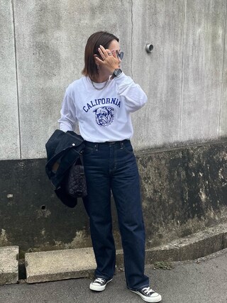 kunchan1227｜BONLECILLのデニムジャケットを使った