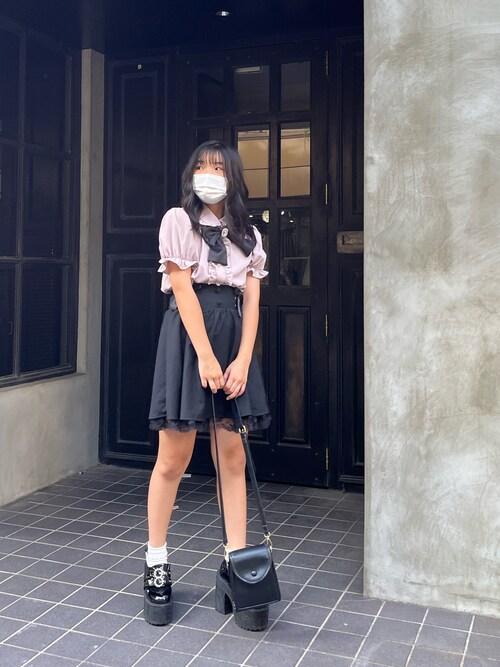 Miku727｜BUBBLESのローファーを使ったコーディネート - WEAR