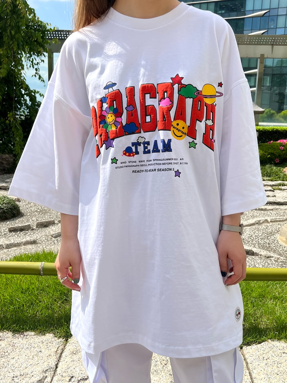 【KHAKIPOINT】パフスラブ Tシャツ 夏コーデ ★大人気★ 01tp204401.jpg