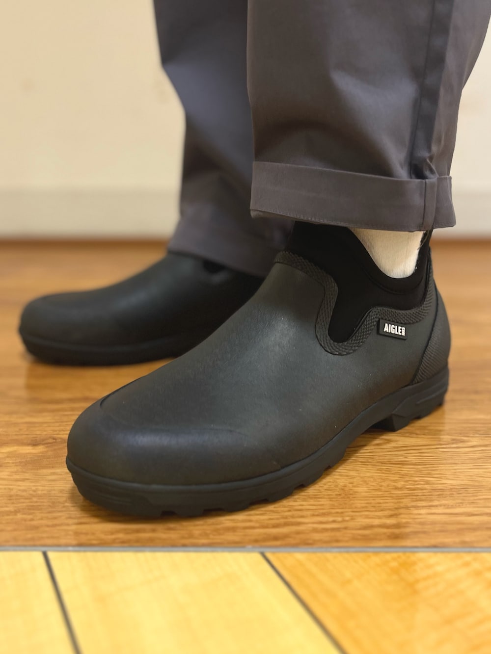 Yoshiさんの「MTD 防水 撥水 透湿 ポケッタブル 軽量レインパックフーデッドジャケット（AIGLE）」を使ったコーディネートの7枚目の写真