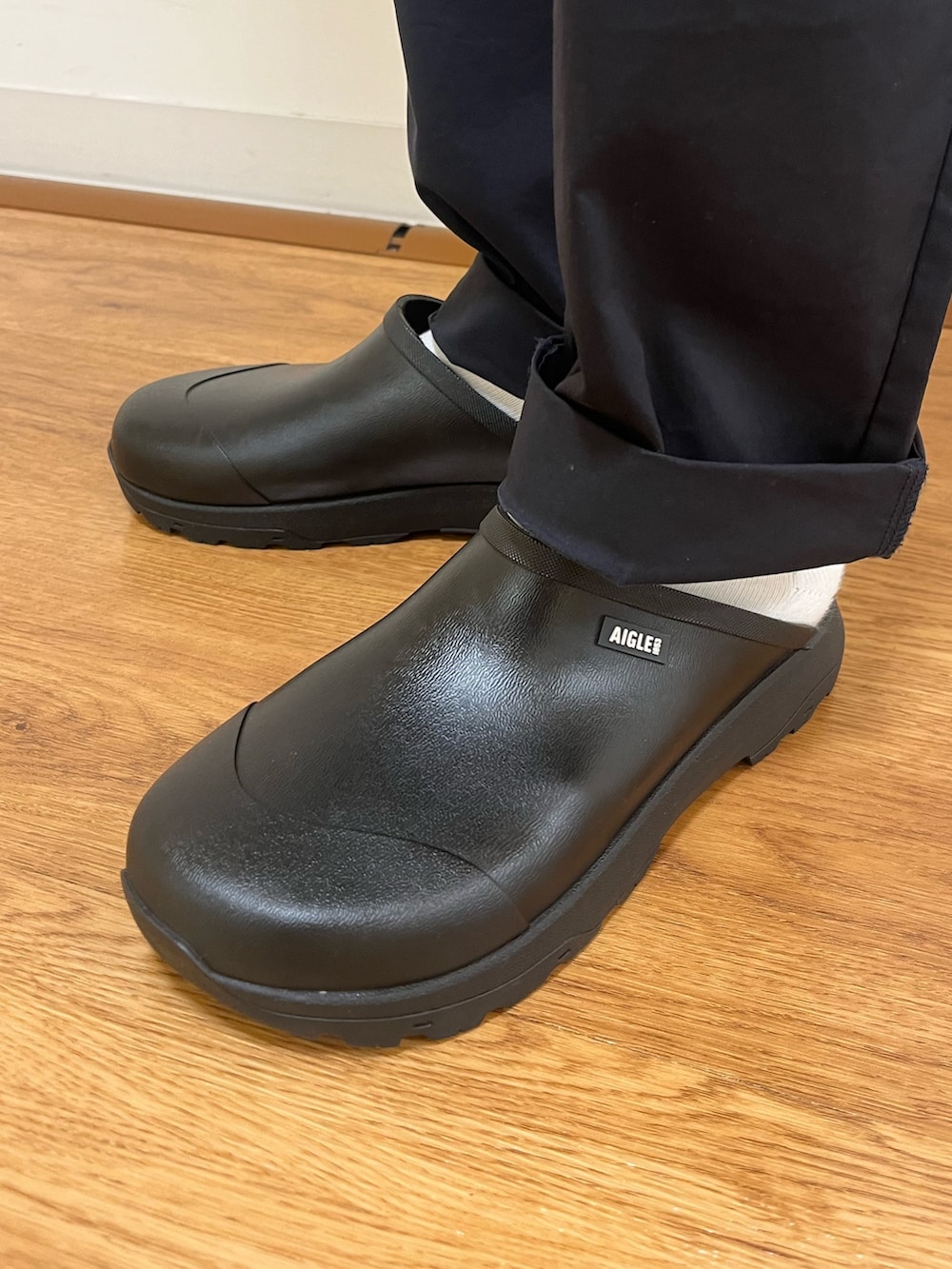 「AIGLEの吸水速乾性 UVカット ショートスリーブシャツ（シャツ/ブラウス、グリーン系）」を使った、Yoshiさん（メンズ・181cm）の夏コーディネートの6枚目の写真