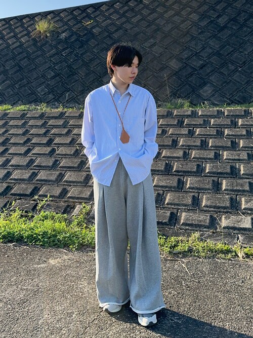 Deuxieme Classe WIDE SWEAT パンツコーデ Deuxieme Classe（ドゥーズィエムクラス）の「Sweat パンツ