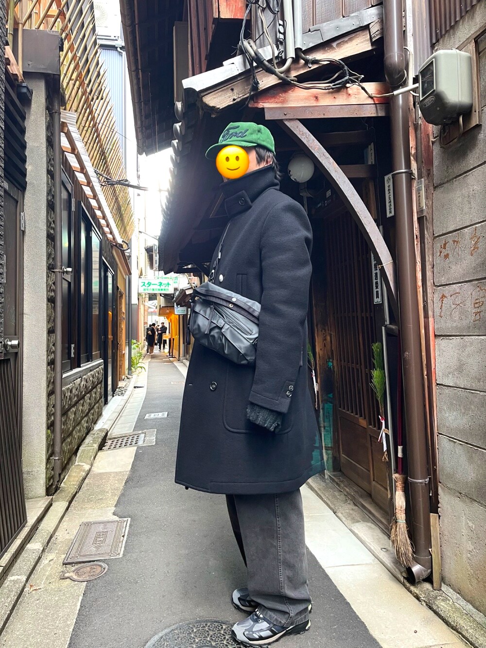 MM6 Maison Margielaのチェスターコートを使ったメンズ人気