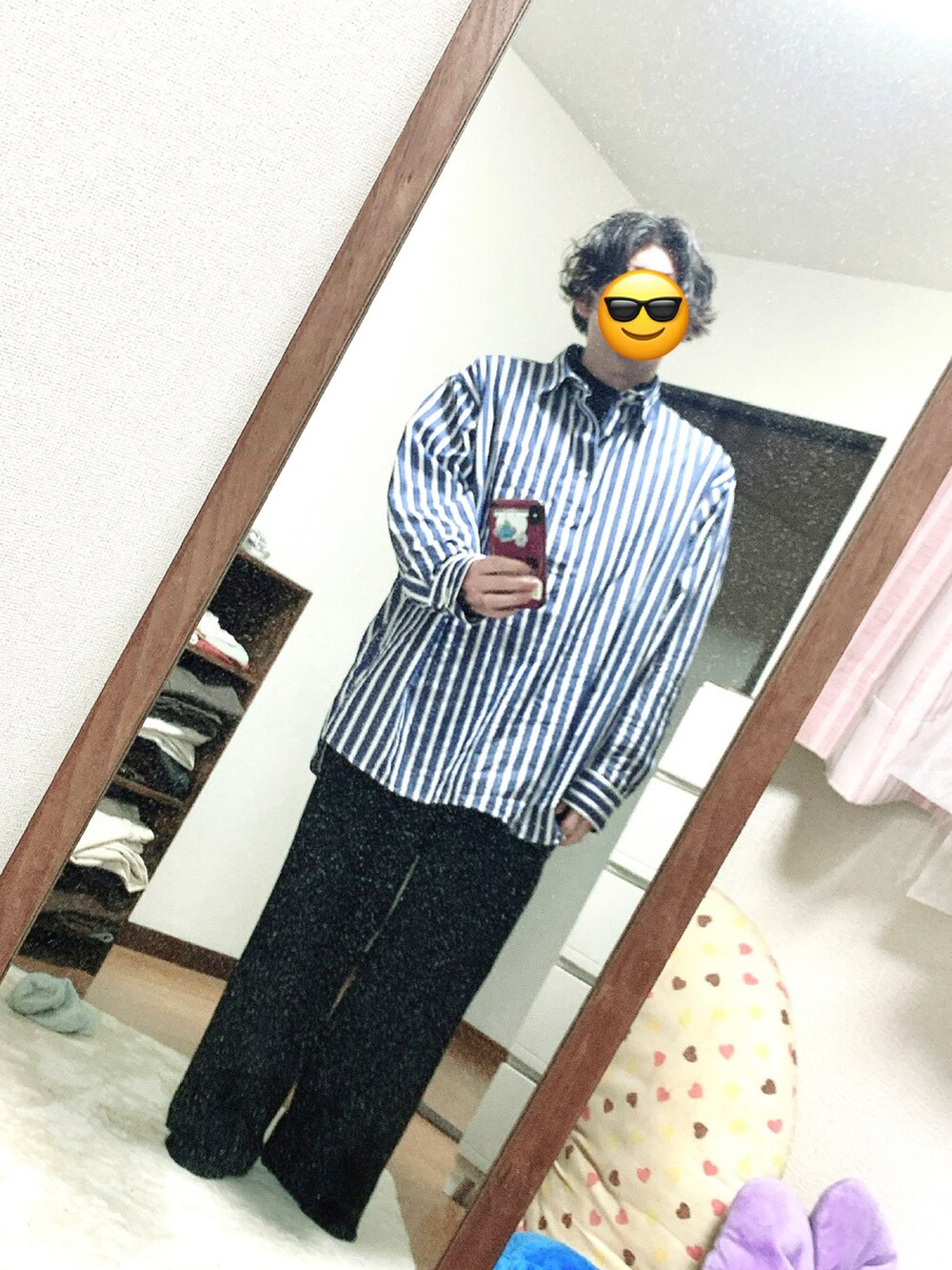 「UNIQLO、パパコーデ、デブでもオシャレ」｜「UNIQLOのアイテム（ステンカラーコート、ブラウン系）」を使った、はやとさん（メンズ・167cm）の冬コーディネートの2枚目の写真