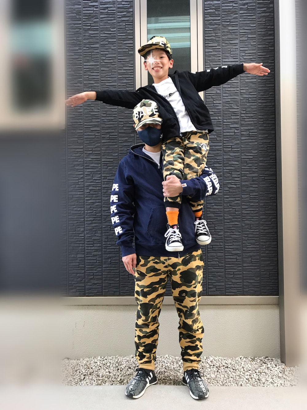 A BATHING APE(アベイシングエイプ) ⁄ パーカー⁄L⁄ハーフジップ 4月限定