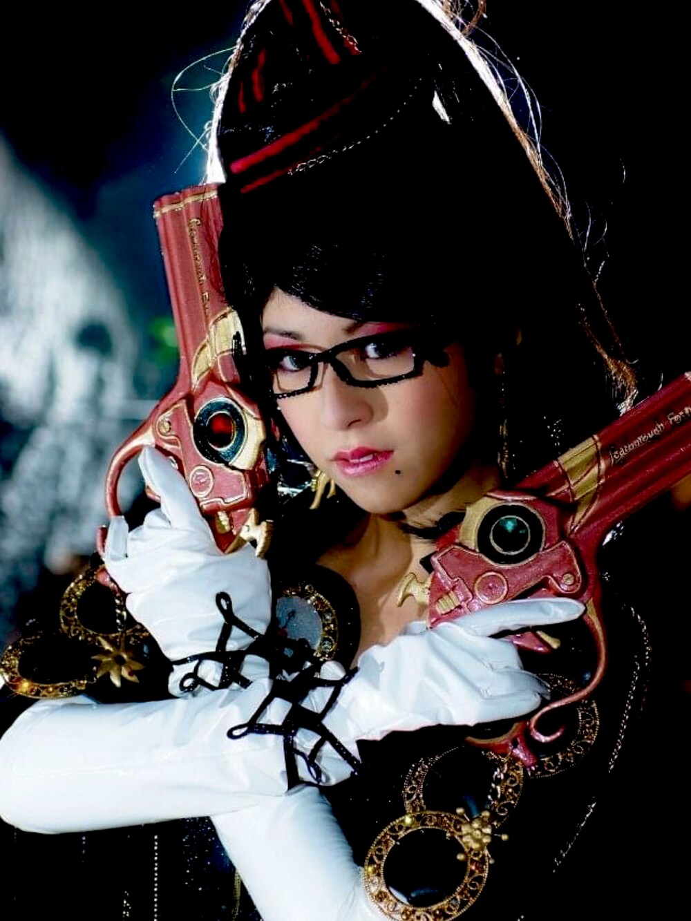 「COS、costume、cosplay、handmade、コスプレ、Bayonetta」｜「Eternal Roseのアイテム（つなぎ/オールインワン、ブラック系）」を使った、PiPi Chuさん（レディース・160cm）の春コーディネートの3枚目の写真
