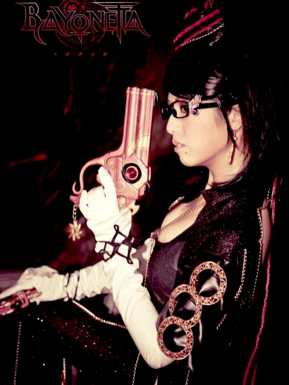 「COS、costume、cosplay、handmade、コスプレ、Bayonetta」｜「Eternal Roseのアイテム（つなぎ/オールインワン、ブラック系）」を使った、PiPi Chuさん（レディース・160cm）の春コーディネートの2枚目の写真