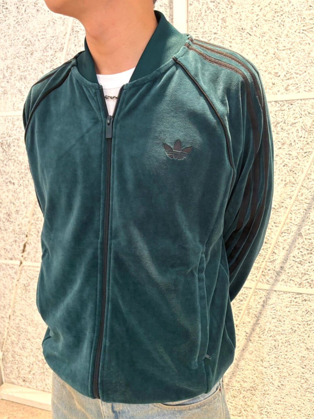 ジャパン / Japan、SST アディカラー ベロア トラックトップの