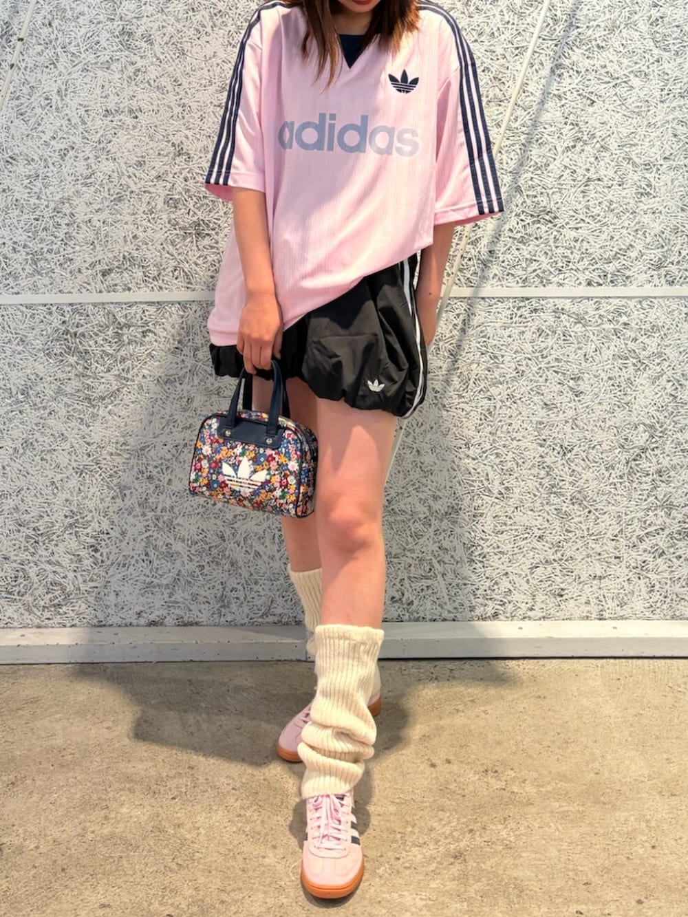 襟付きゴーリートップ、adidas Originals × Liberty ミニ