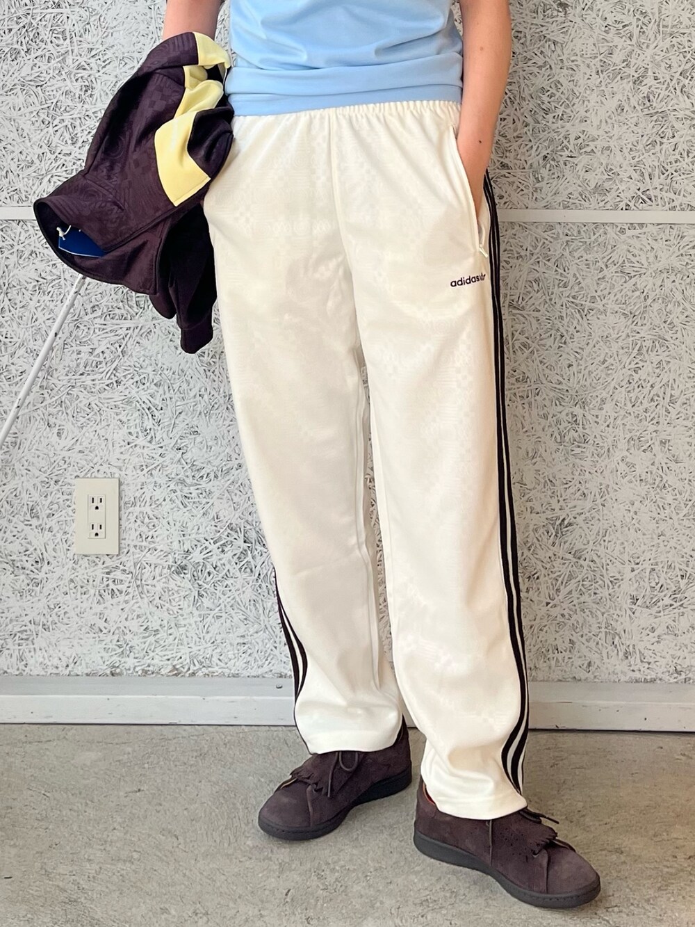 80s トラックトップ、'80s プレミアム スリーストライプス 半袖Tシャツ