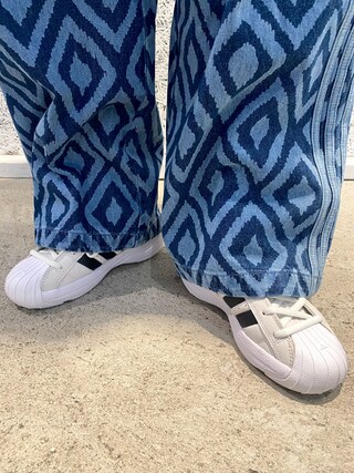 adidas × FARM Rio デニム トラックパンツ / 27inch セール】adidas × FARM Rio デニム トラックパンツ / アディダス